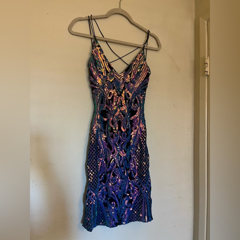 Windsor Sequin Mini Dress